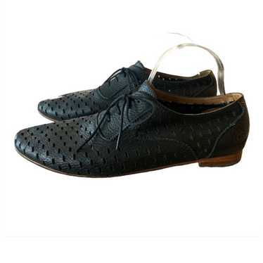 John Fluevog John Fluevog Leather Perforated Laser