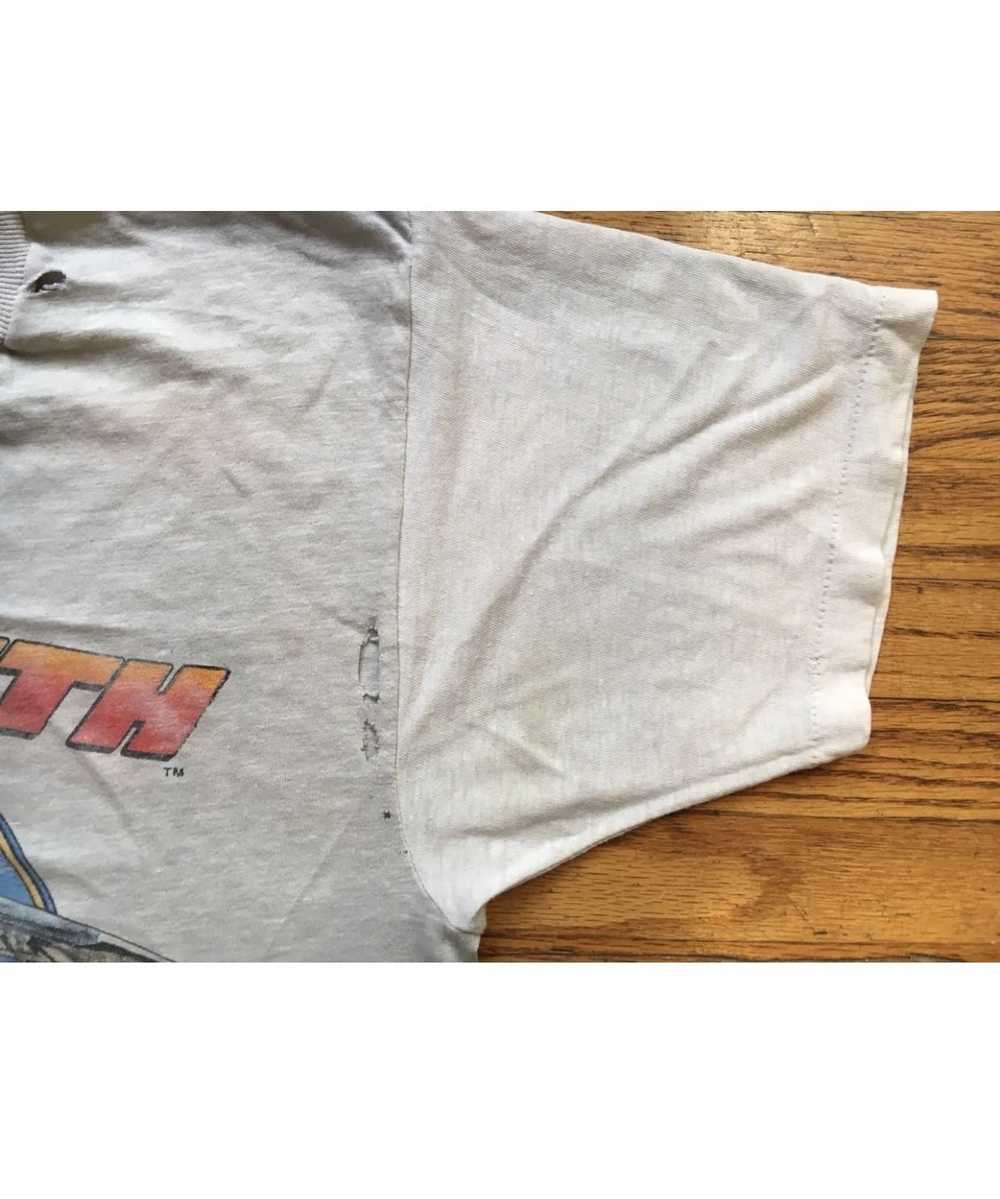 Aerosmith × Vintage Aero Force Tour 1986 worn tee - image 3