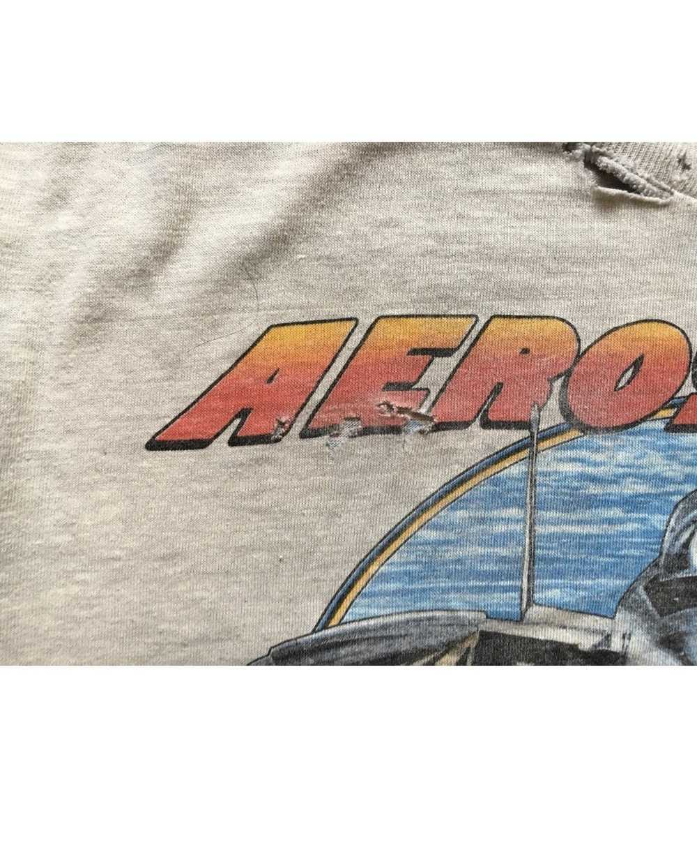 Aerosmith × Vintage Aero Force Tour 1986 worn tee - image 4