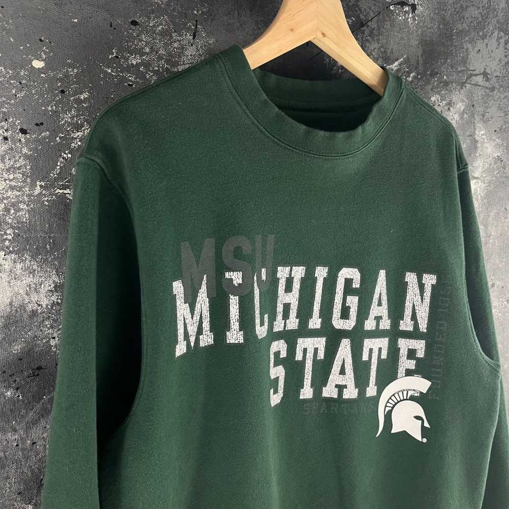 Jansport × Vintage Vintage 90’s MSU Spartans swea… - image 2