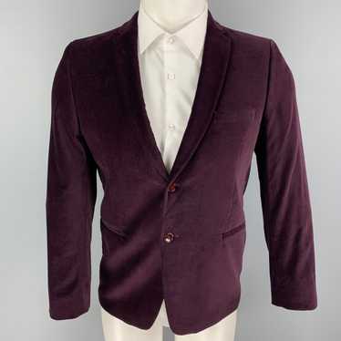 Michael Kors Purple Velvet Cotton Sport Coat - image 1