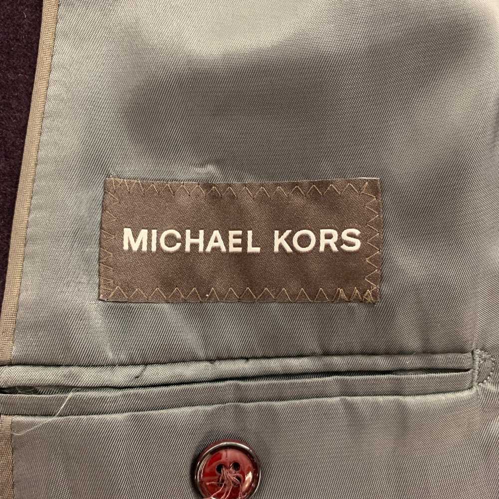 Michael Kors Purple Velvet Cotton Sport Coat - image 6