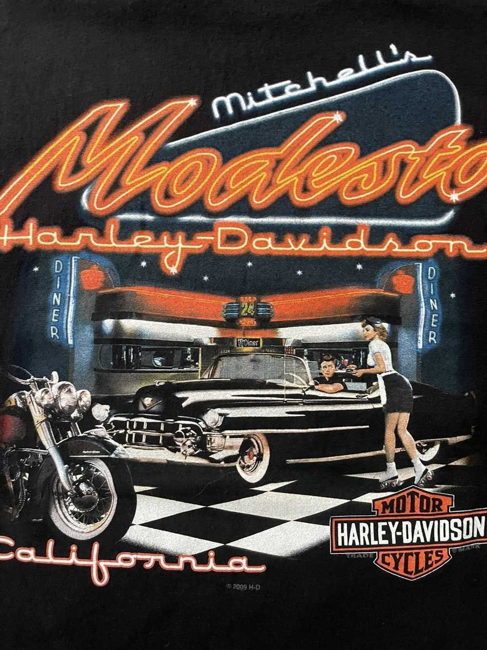 Harley Davidson × Hype × Vintage Modesto Californ… - image 1