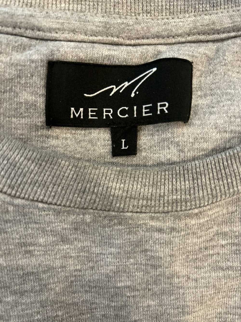 Streetwear Mercier Badge Crewneck Sweatshirt Grey… - image 2