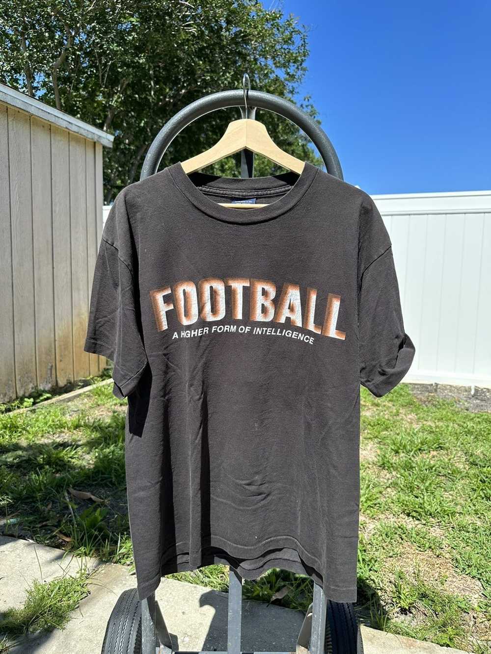 Vintage Vintage Alien Football Faded Tee - image 2