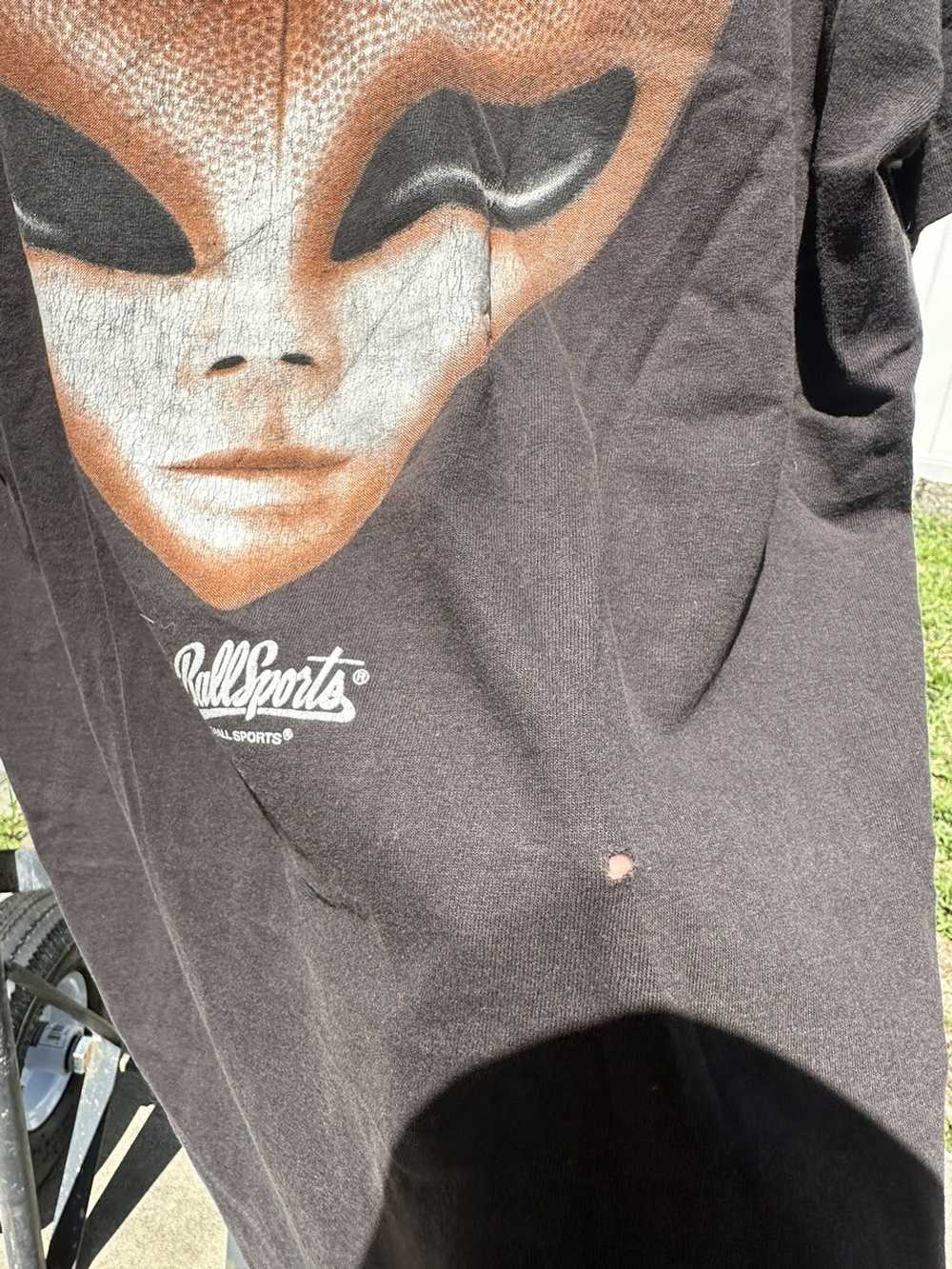 Vintage Vintage Alien Football Faded Tee - image 4