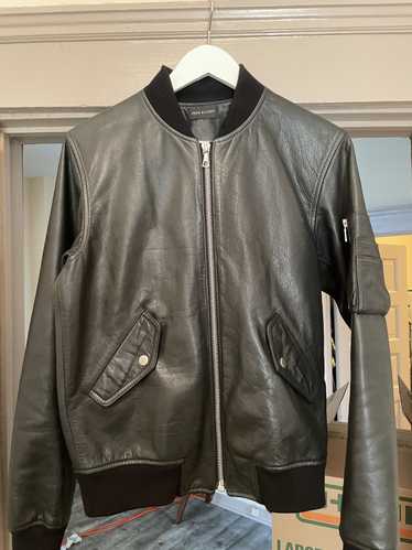 John Elliott Leather Bogota Bomber