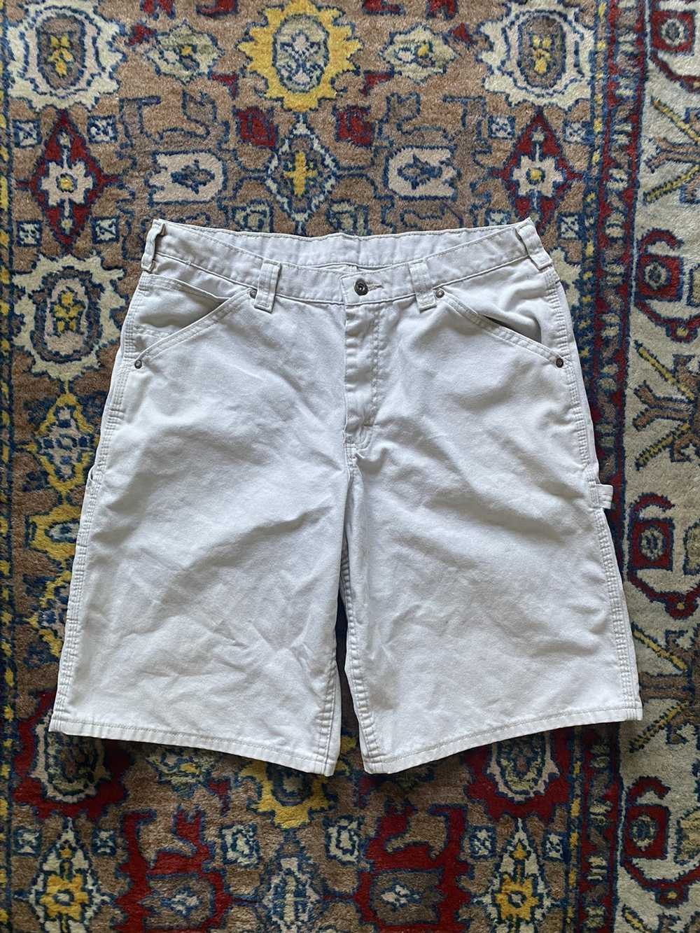 Lee × Vintage Lee dungarees carpenter shorts - image 1