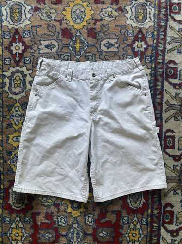 Lee × Vintage Lee dungarees carpenter shorts