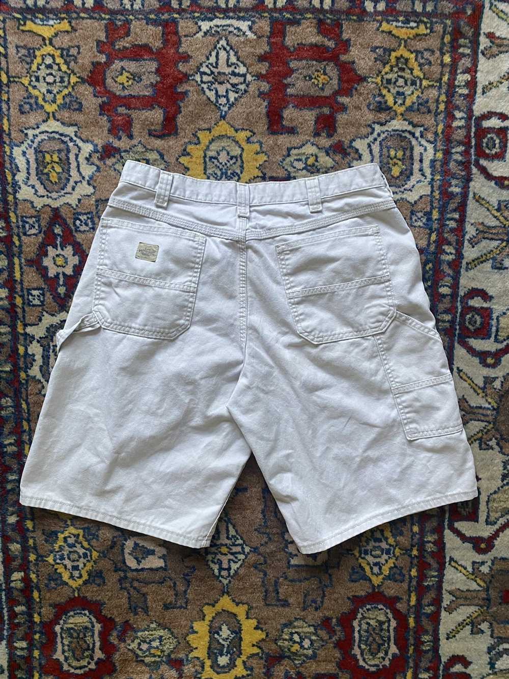 Lee × Vintage Lee dungarees carpenter shorts - image 2