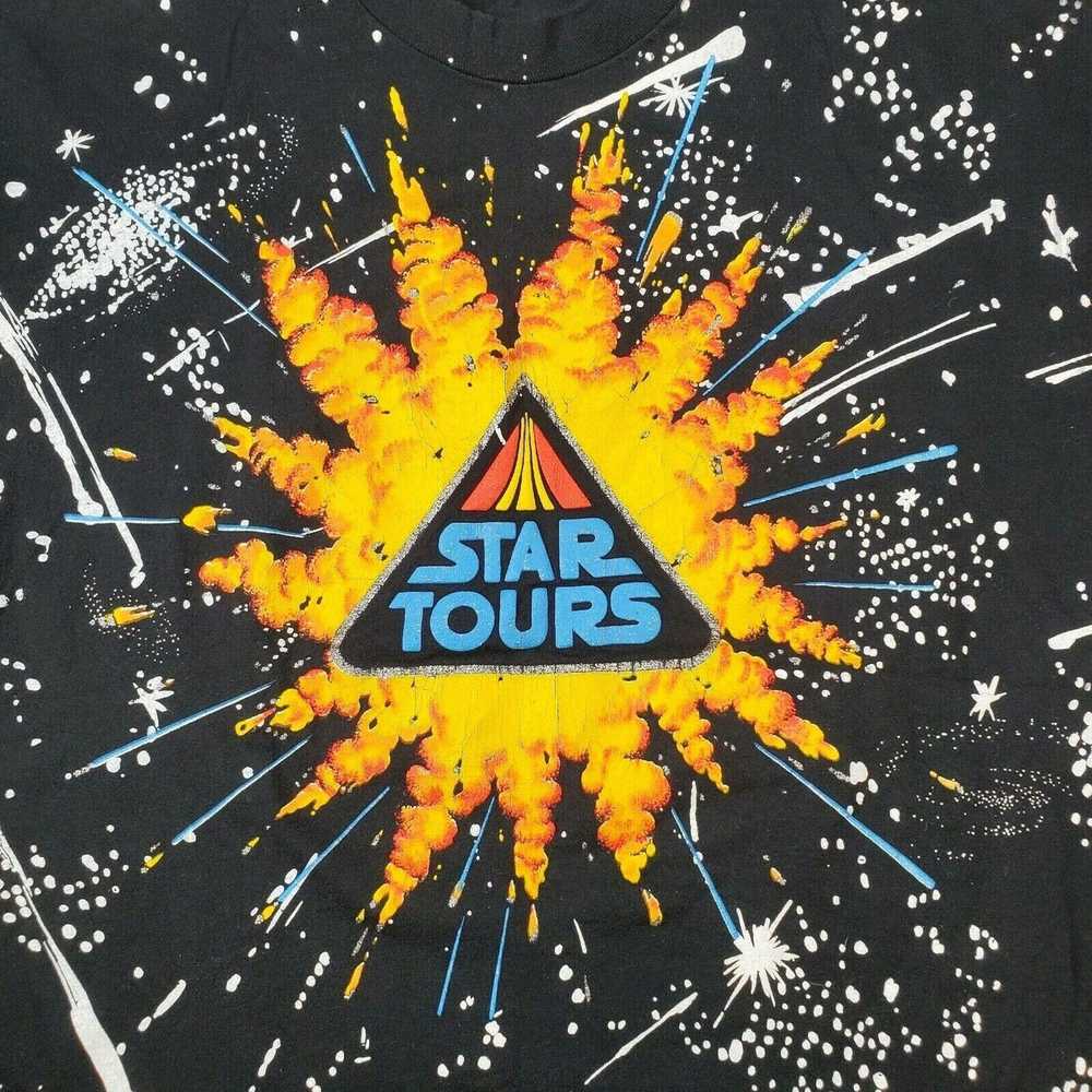 Star Wars Star Wars Shirt Disney All Over Star To… - image 2