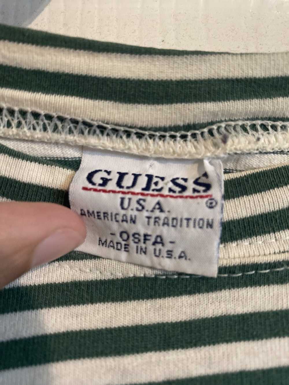 Guess × Made In Usa Vintage Guess “OSFA” Long-sle… - image 3