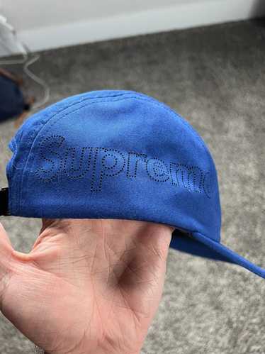 Supreme NY 5 Panel camp hat blue