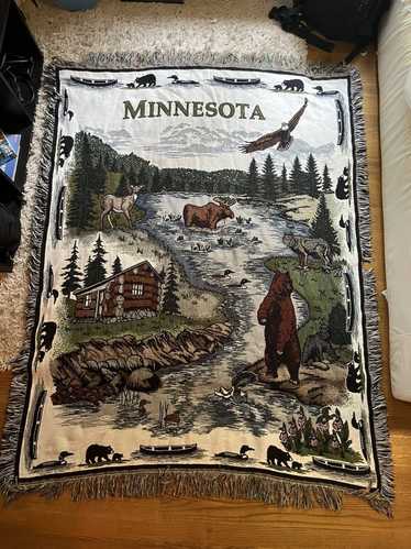 Vintage Vintage Woven Minnesota Blanket