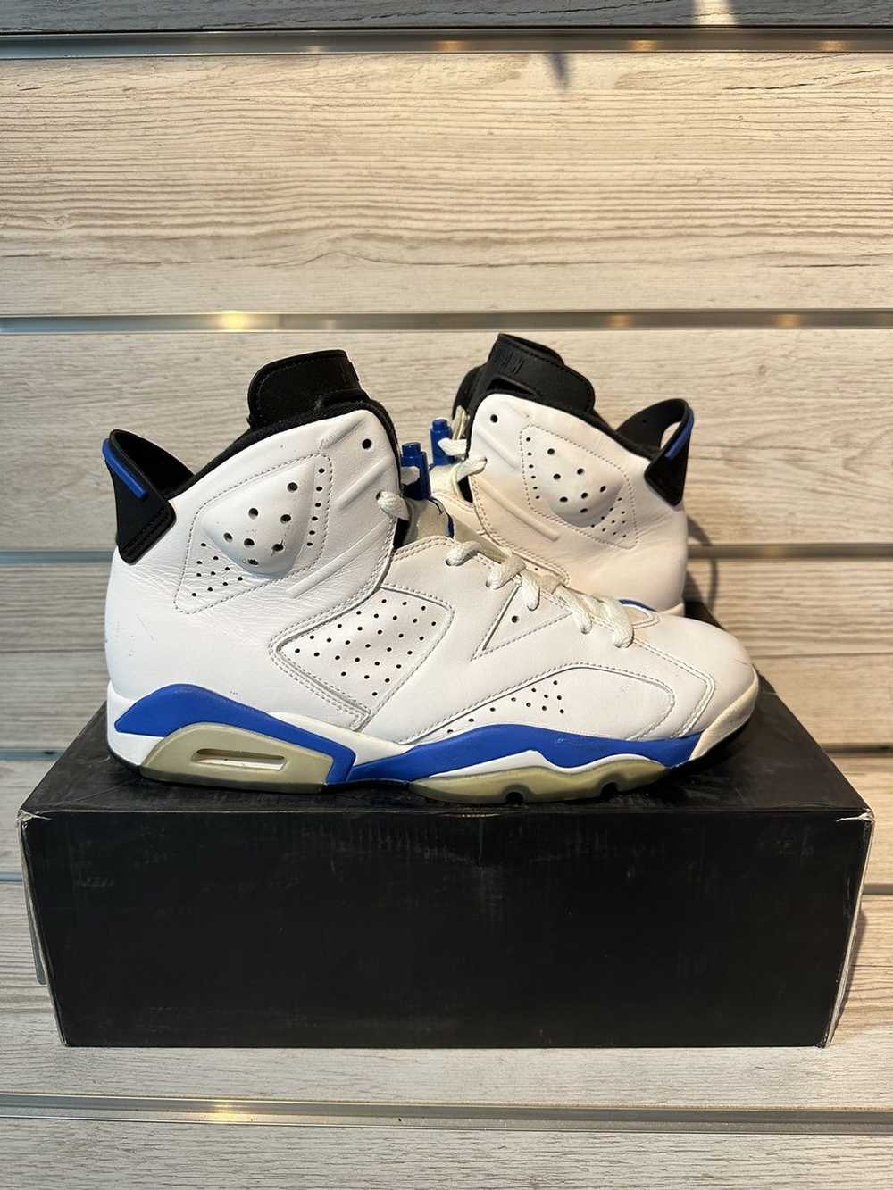 Jordan Brand VNDS Jordan 6 Retro Sport Blue (2014… - image 2