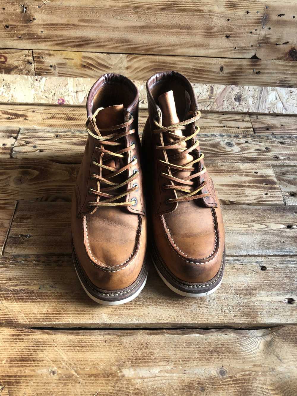 Red Wing Redwing heritage moctoe style #1907 sz 9 - image 2