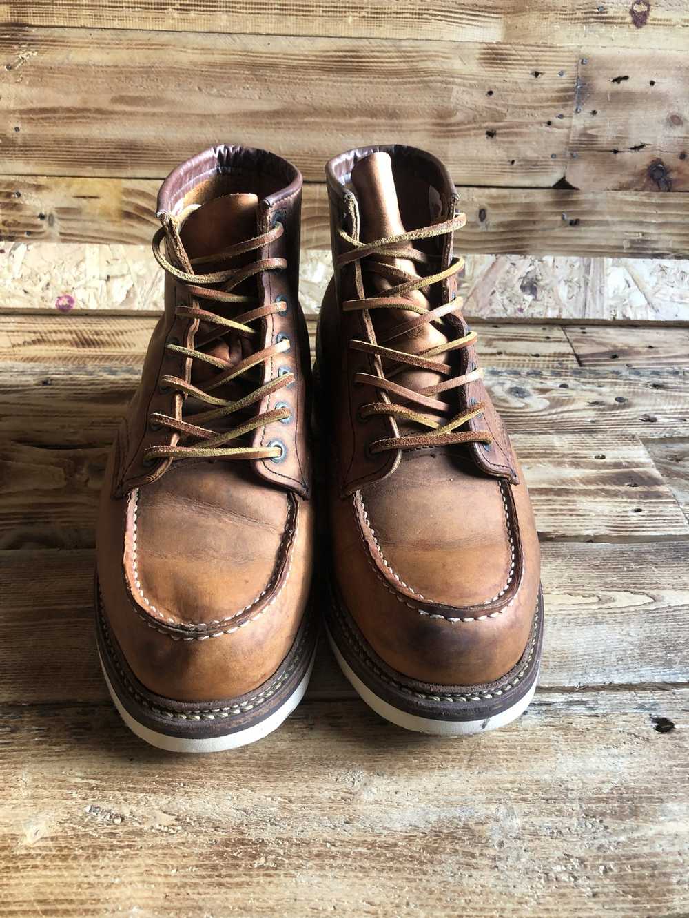 Red Wing Redwing heritage moctoe style #1907 sz 9 - image 5