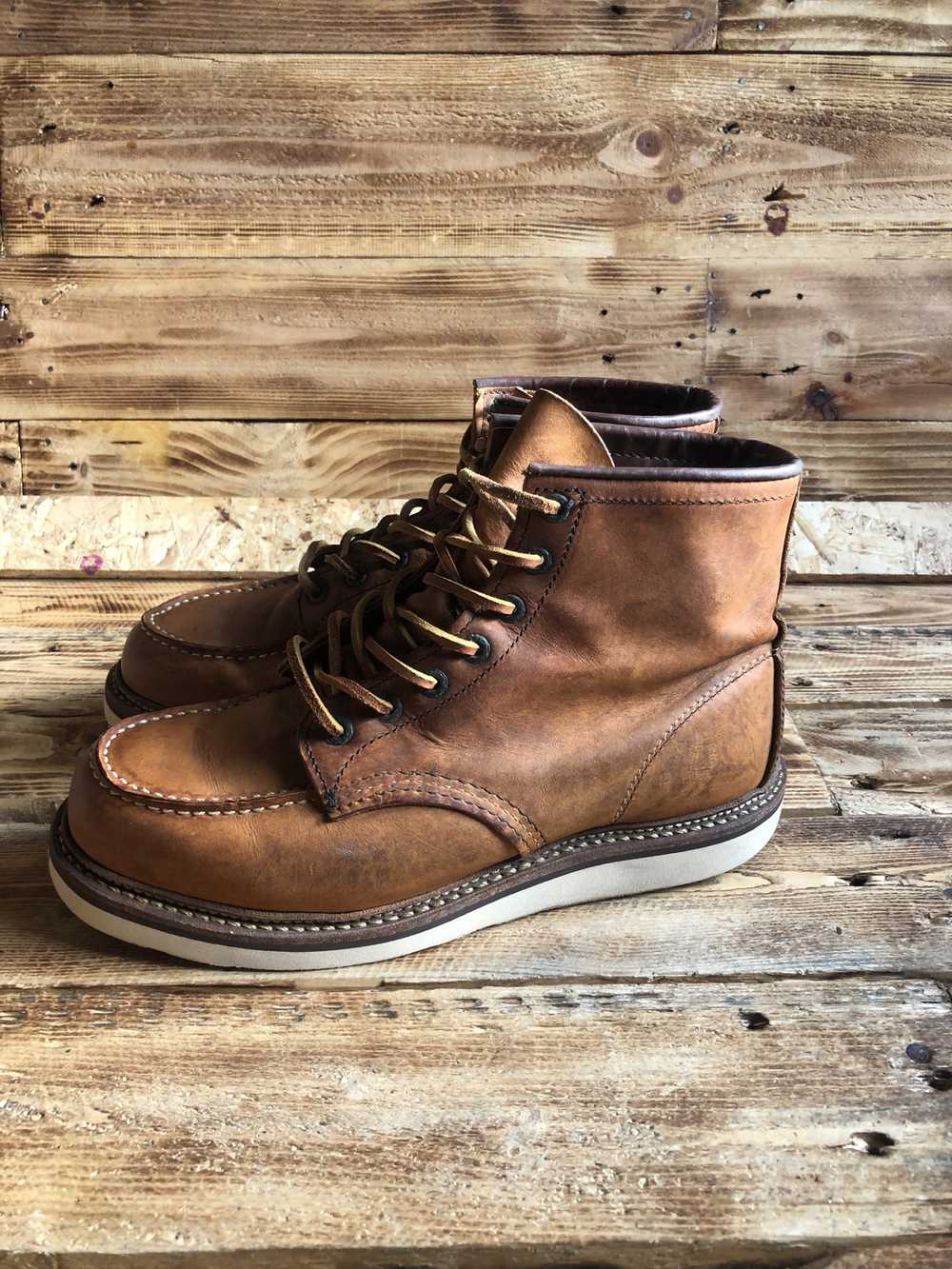 Red Wing Redwing heritage moctoe style #1907 sz 9 - image 6