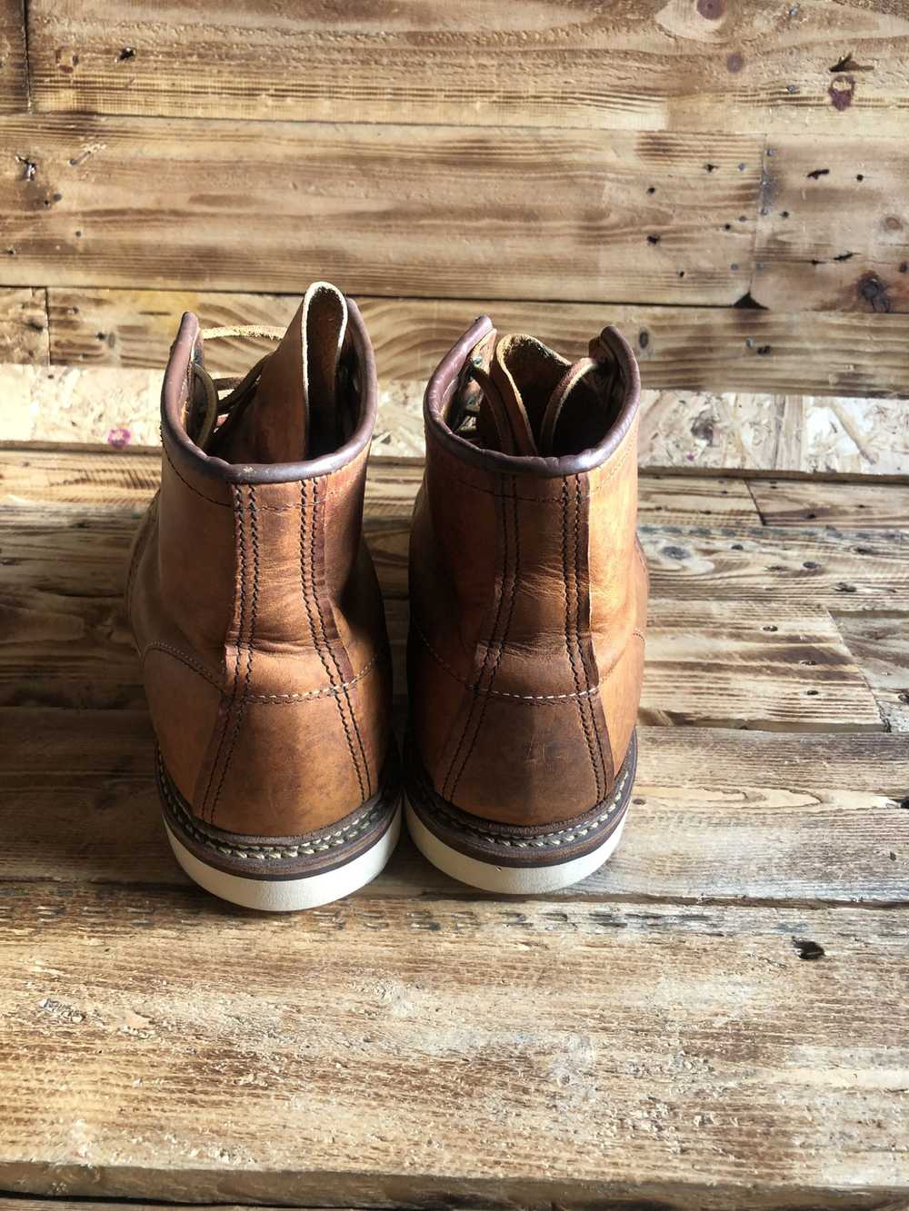 Red Wing Redwing heritage moctoe style #1907 sz 9 - image 8