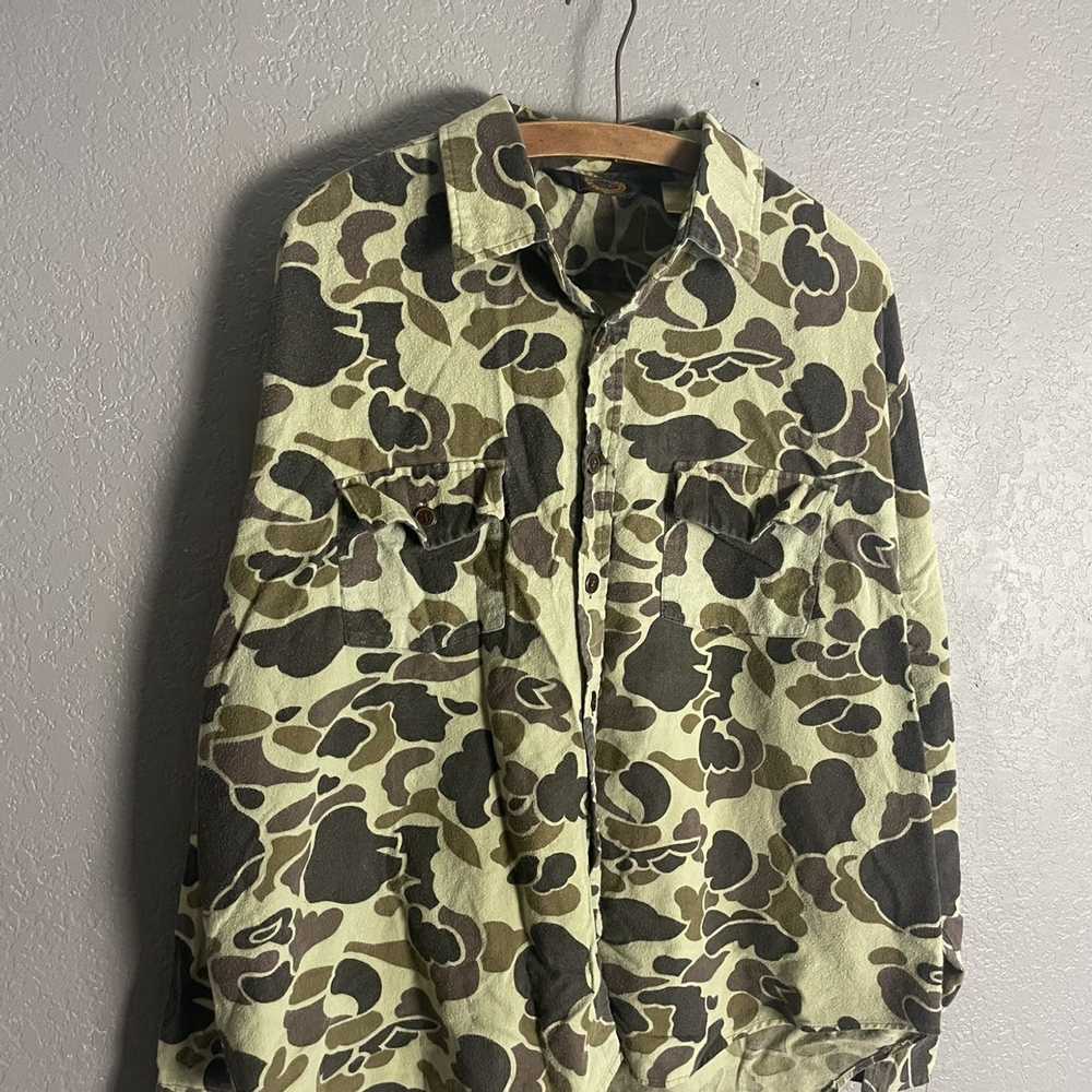 Camo × Hype × Vintage Camo Vintage Hunting Shirt … - image 2