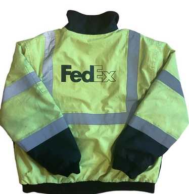 Vintage FedEx High Vis Jacket