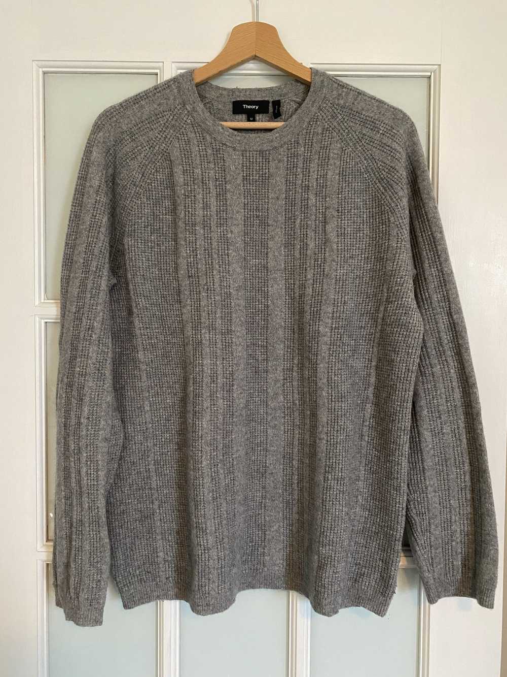 Theory 100% cashmere ribbed sweater - image 1