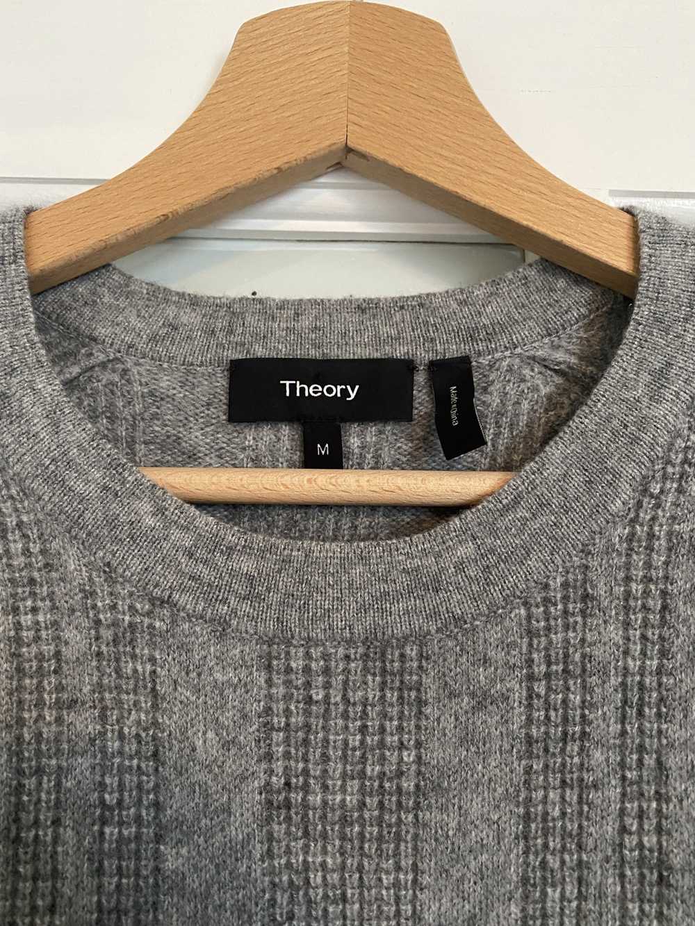 Theory 100% cashmere ribbed sweater - image 2