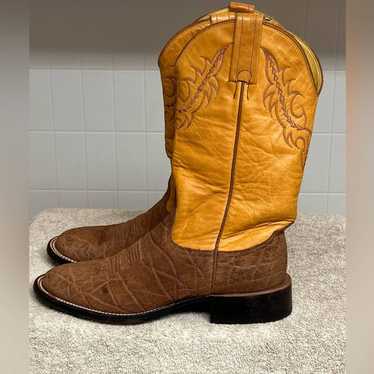 Nocona Nocona Boots Vintage Leather Cowboy Boots … - image 1