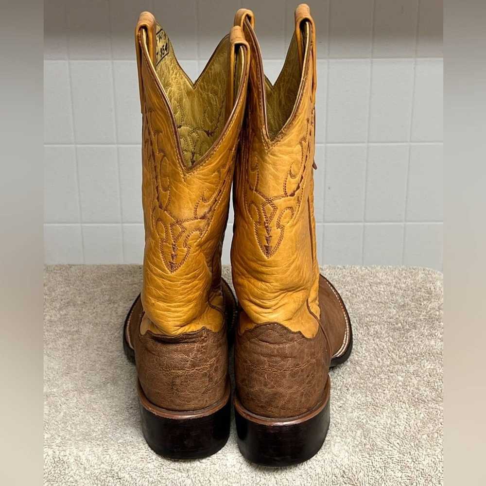 Nocona Nocona Boots Vintage Leather Cowboy Boots … - image 4
