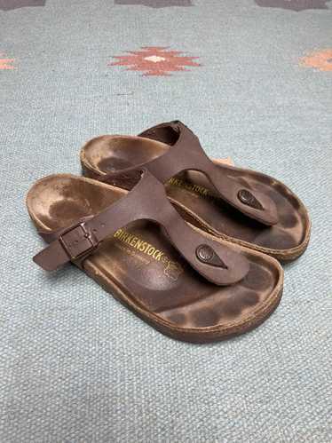 Birkenstock × Genuine Leather × Leather Birkenstoc