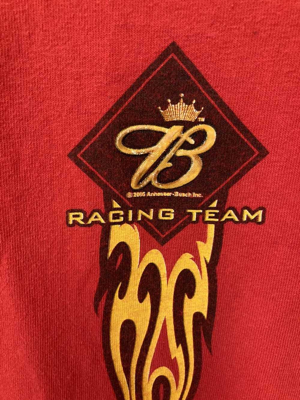 Vintage 2005 Budweiser Racing T-Shirt - image 5