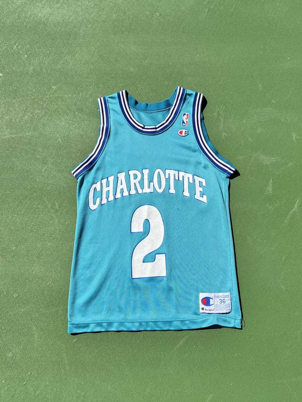 Champion × NBA × Vintage Vintage 90s Charlotte Ho… - image 1