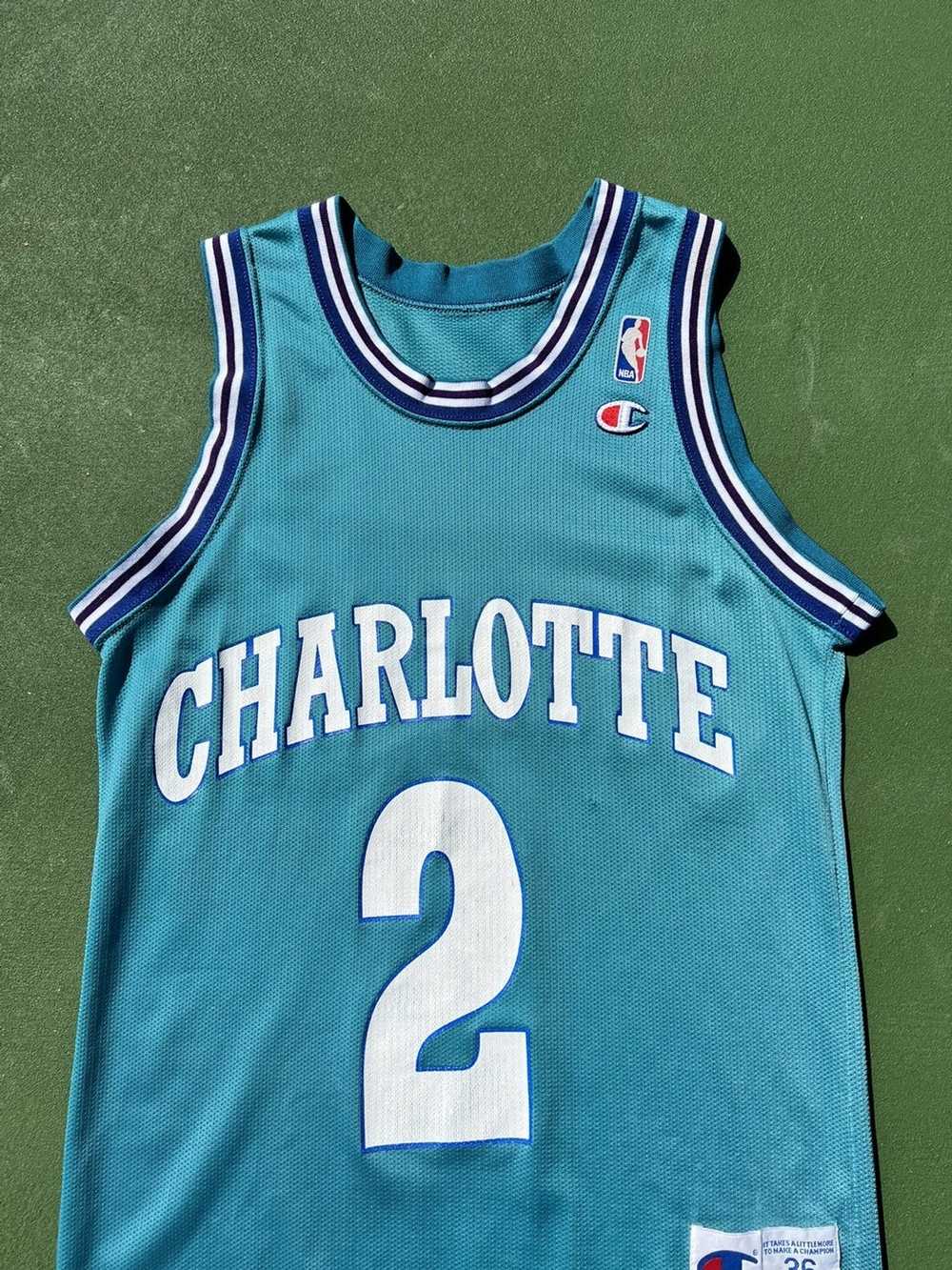 Champion × NBA × Vintage Vintage 90s Charlotte Ho… - image 3