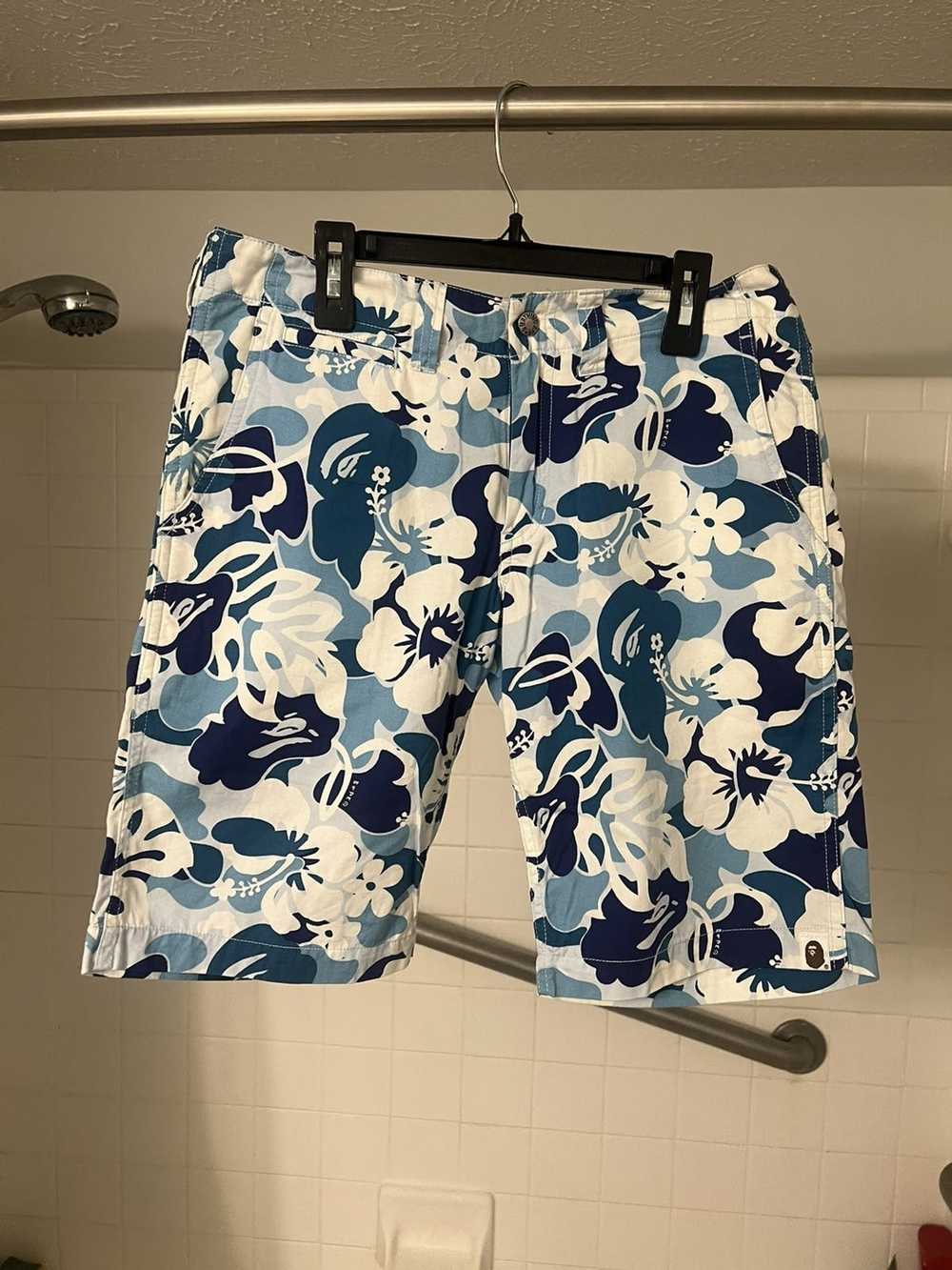 Bape ABC Camo Shorts - image 1