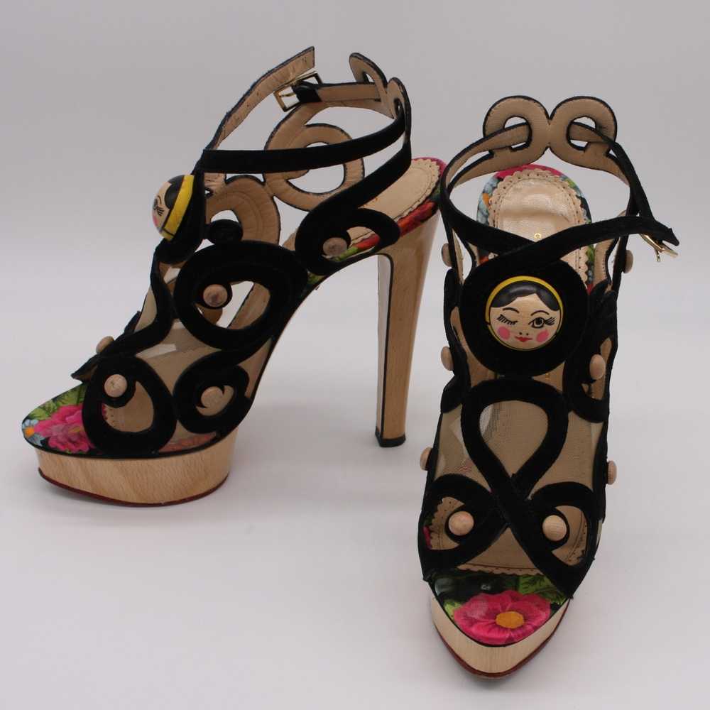 Charlotte Olympia Rare Anastasia Nesting Doll San… - image 2