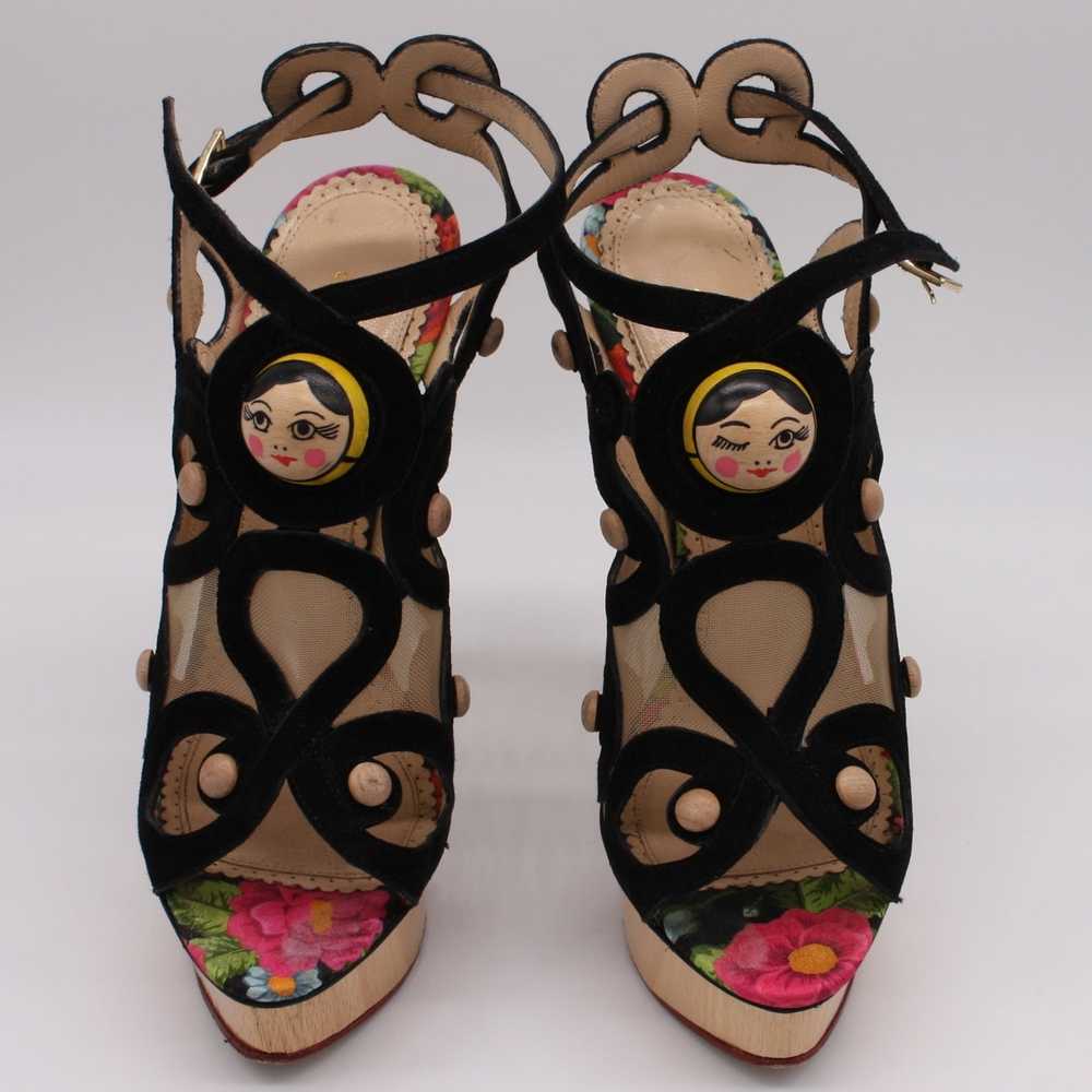 Charlotte Olympia Rare Anastasia Nesting Doll San… - image 3