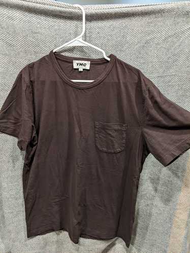 YMC Wild Ones Organic Slub Jersey T-Shirt Brown