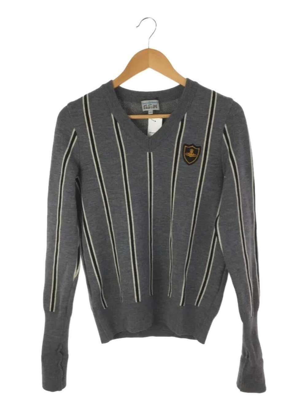 Vivienne Westwood Orb Badge College Striped Wool … - image 1