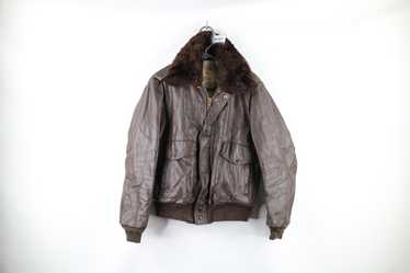 Callister Leather Bomber Vintage Jacket