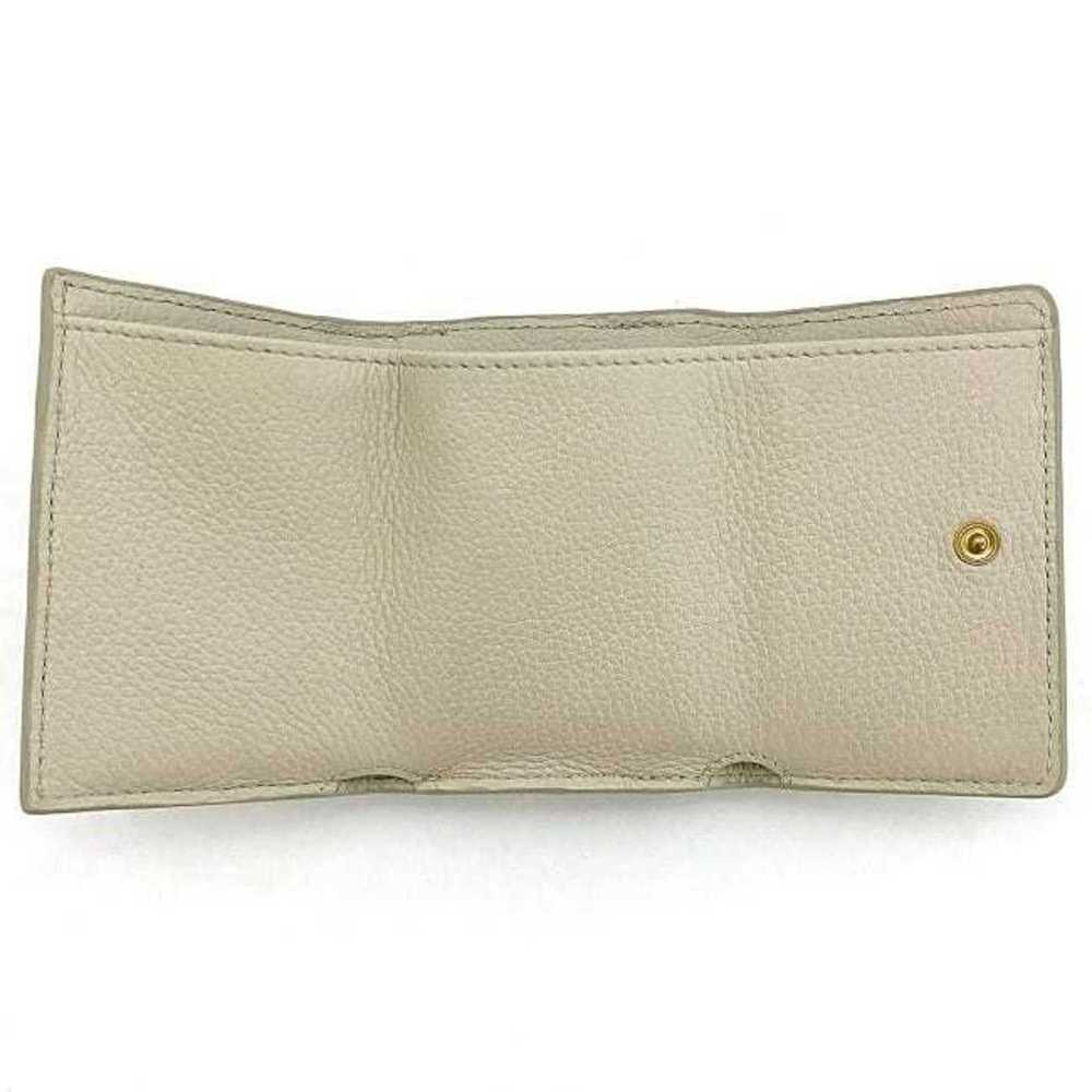 Chloe See by Chloé See By Chloe Trifold Wallet Be… - image 7