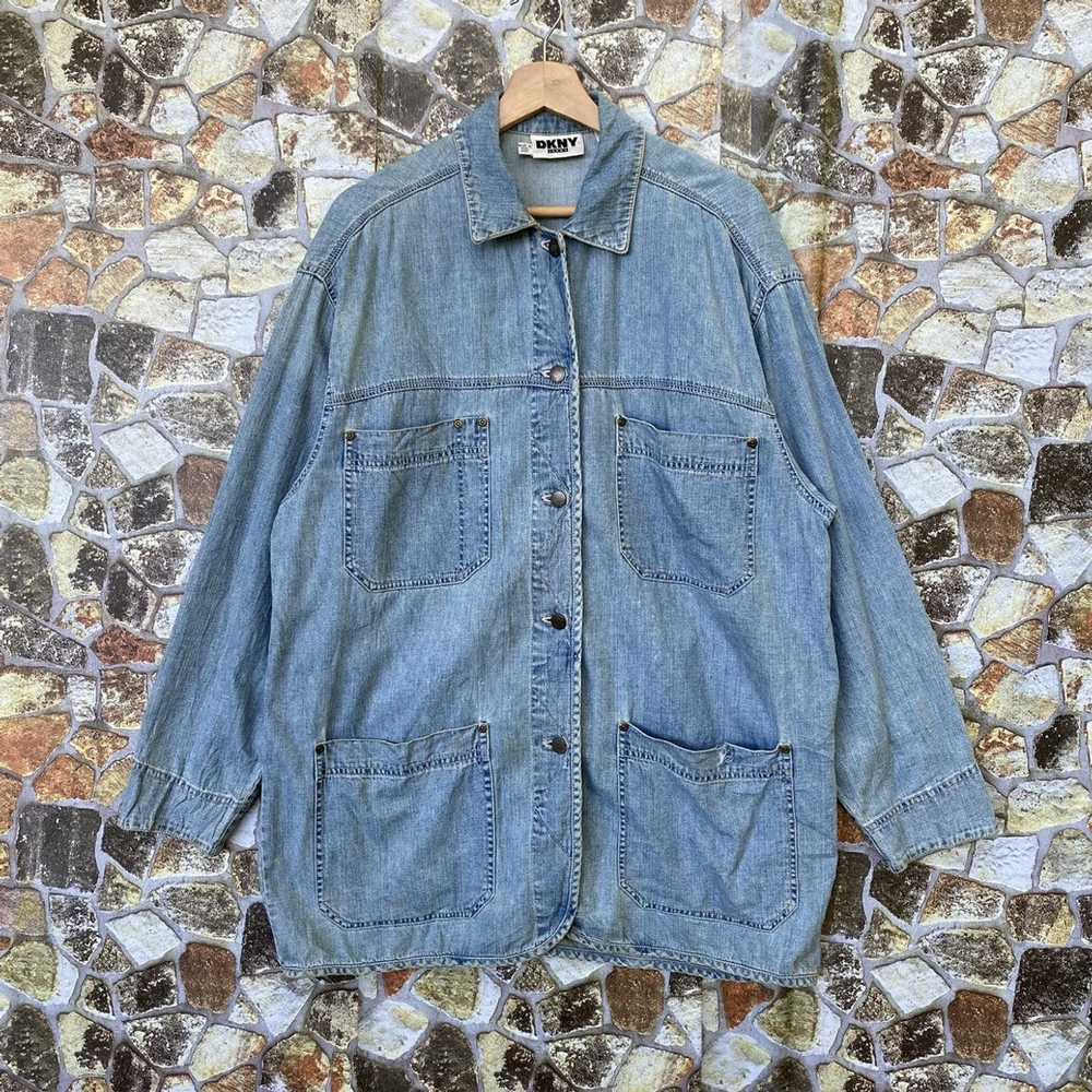 DKNY × Vintage Vintage DKNY JEANS Chore Jacket - image 2