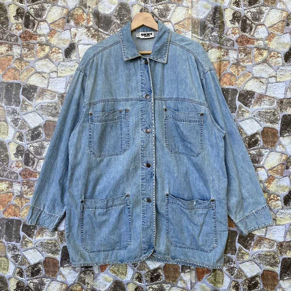 DKNY × Vintage Vintage DKNY JEANS Chore Jacket - image 3