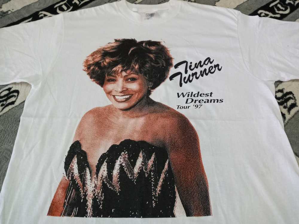 Band Tees × Vintage Vintage Tina Turner wildest d… - image 1