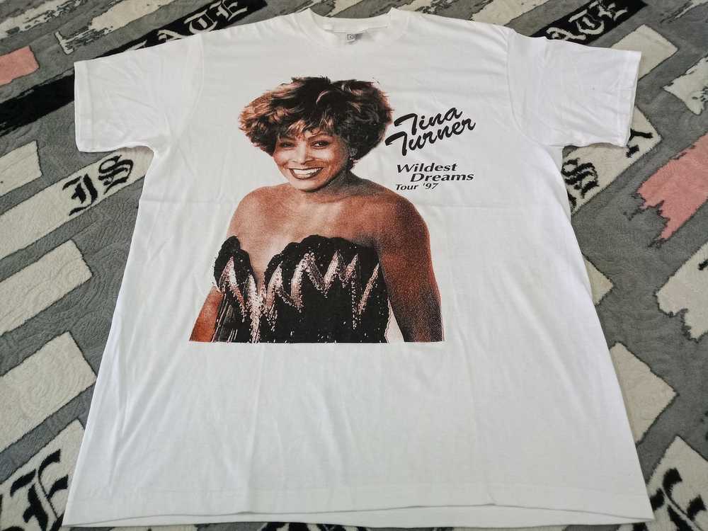Band Tees × Vintage Vintage Tina Turner wildest d… - image 2