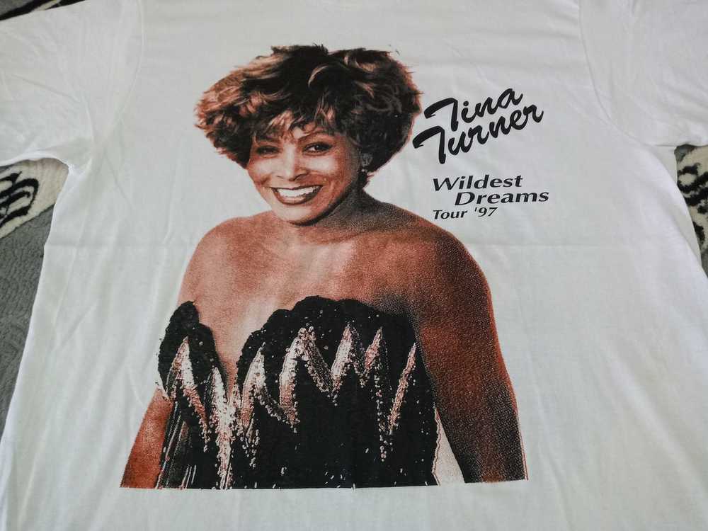 Band Tees × Vintage Vintage Tina Turner wildest d… - image 3
