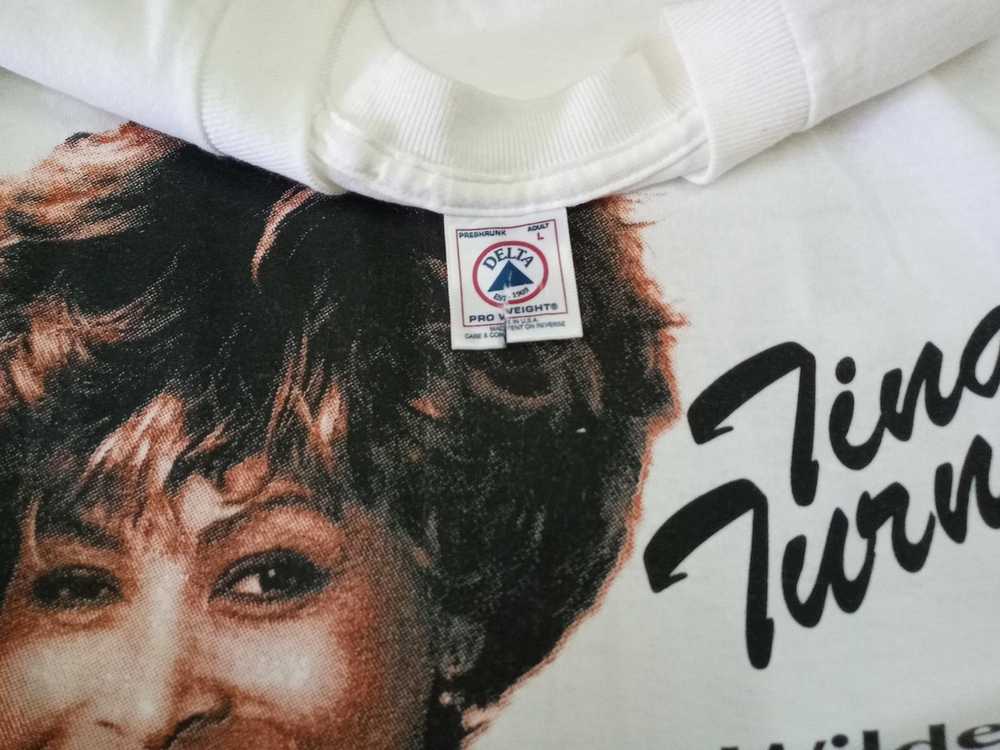 Band Tees × Vintage Vintage Tina Turner wildest d… - image 4