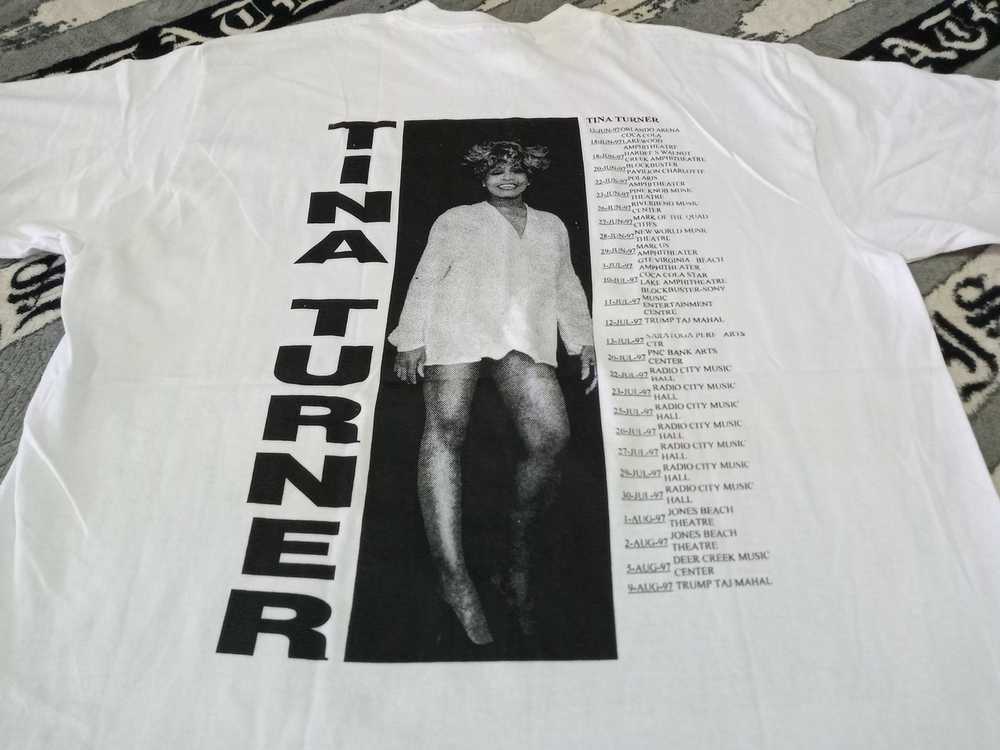 Band Tees × Vintage Vintage Tina Turner wildest d… - image 5