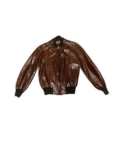 Bally × Leather Jacket × Vintage Bally Leather Bom