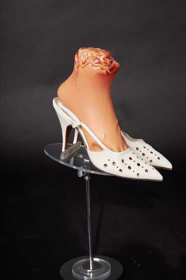 Vintage Vintage 1970s Pointed Studded Slingbacks H