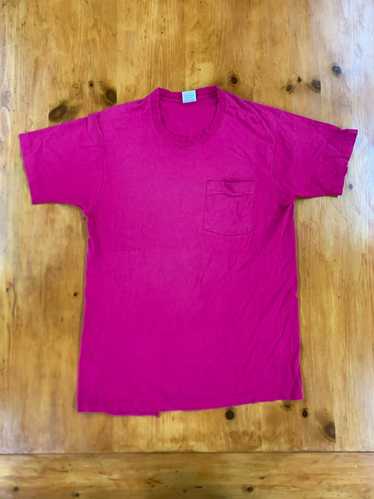 Vintage Vintage Blank Thrashed Pink Tee